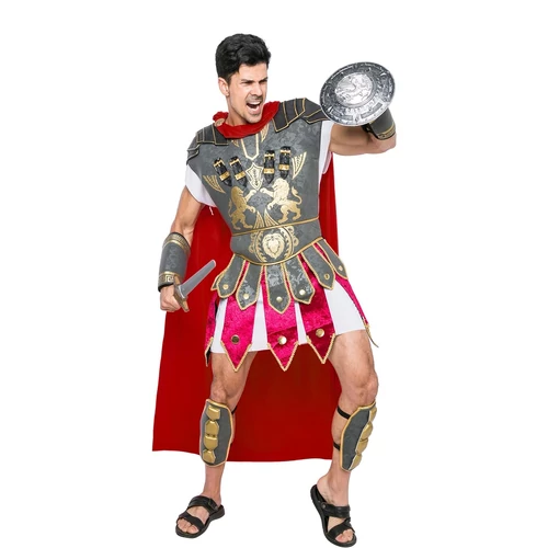 Spooktacular római gladiátor férfi felnőtt jelmez, XL