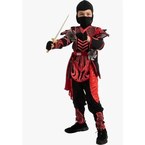Spooktacular ninja jelmez szett, S (5-7 év)