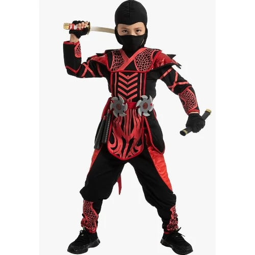 Spooktacular ninja jelmez szett, S (5-7 év)