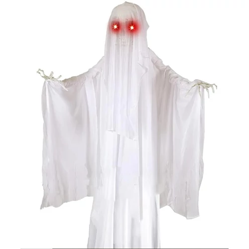 Halloween szellem dekoráció, 170 cm, mozgás, fény és hanghatással