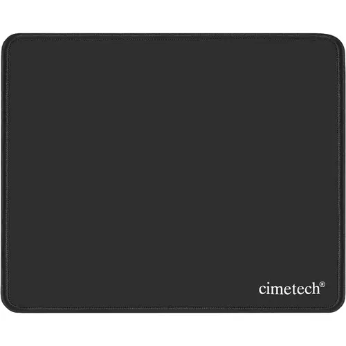 Cimetech egérpad, fekete, 26x21 cm