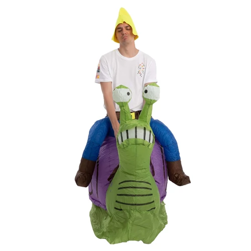 Spooktacular felfújható csiga hátán jelmez, felnőtt egy méretes