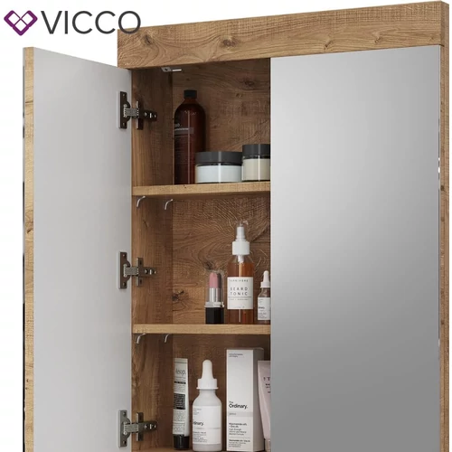 Vicco Luna tükrös szekrény 60x77 cm, tölgy