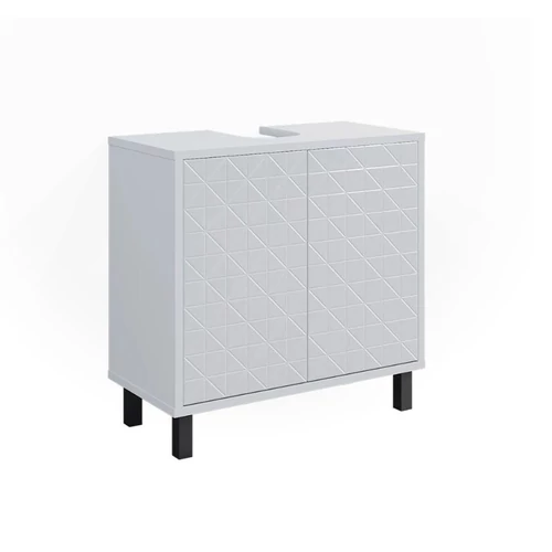 Vicco Agasta mosdószekrény, 56 cm, magasfényű fehér