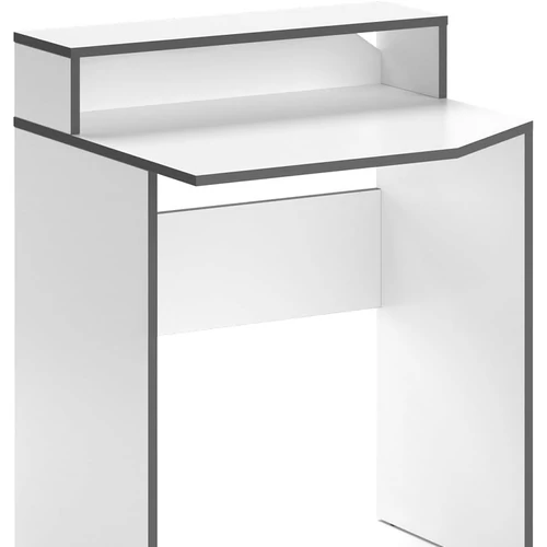 Vicco Kron játékasztal, 70x60 cm, fehér-szürke