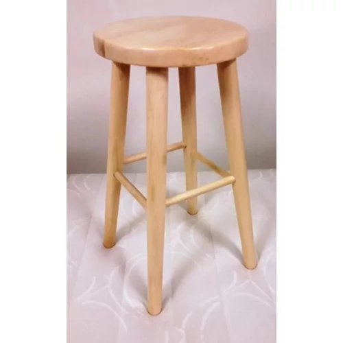 Tömör bükkfa bárszék szett, 4 db, 60 cm