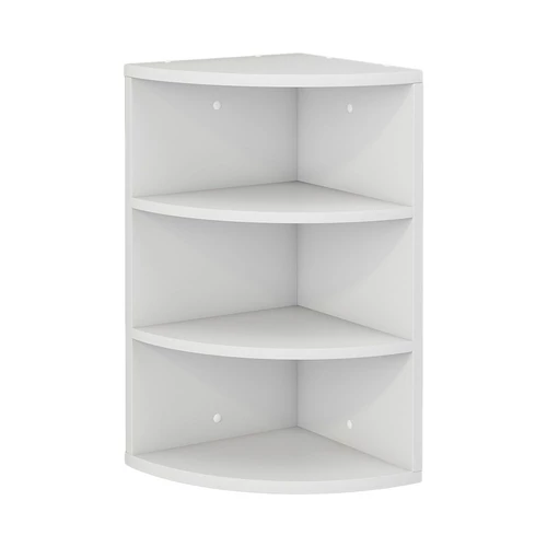 Vicco Fabienne sarokpolc, fehér, 60 cm