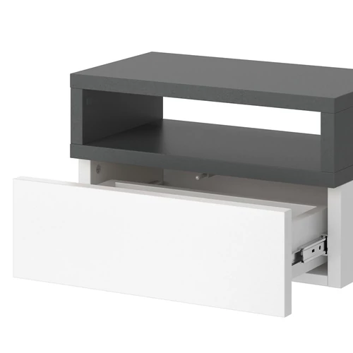 Vicco Urbano éjjeliszekrény szett, 2 db, fehér-antracit, 45 cm