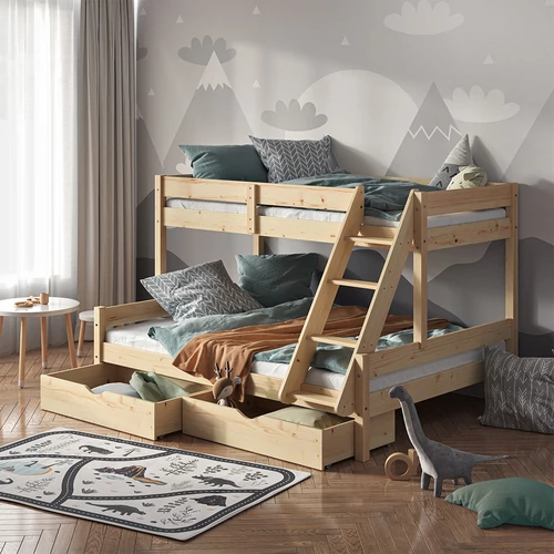 Vitalispa Everest ágyneműtartó fiók szett, 2 db, fenyőfa
