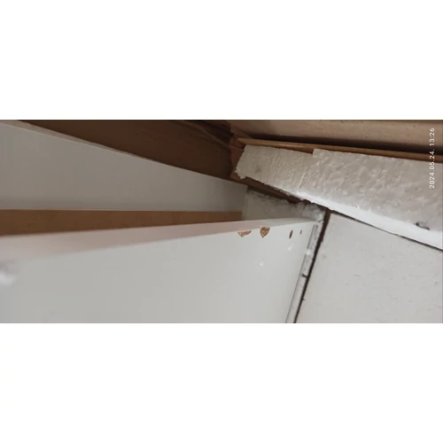 Vicco Ruben TV állvány, 100 cm, fehér, B. kategória