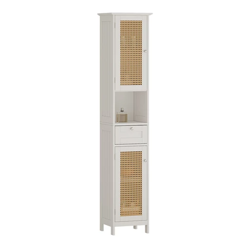 Vicco Rosario magas álló szekrény, fehér, 170 cm 