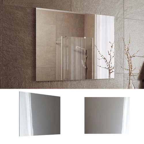 Vicco Viola tükör, fehér, 80x65 cm
