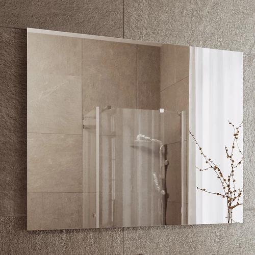 Vicco Viola tükör, fehér, 80x65 cm