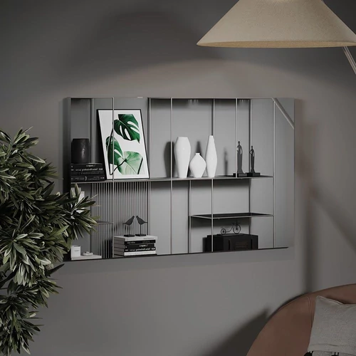 Vicco Viola tükör, fehér, 72,6x43 cm