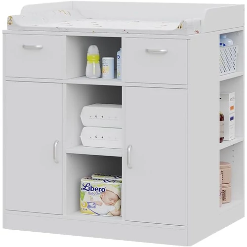Vicco Lotte alakítható pelenkázó komód, fehér, 100 cm