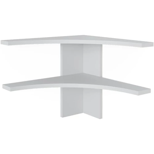 Vicco Roman fehér sarokpolc – 43,5 × 37 × 43,5 cm