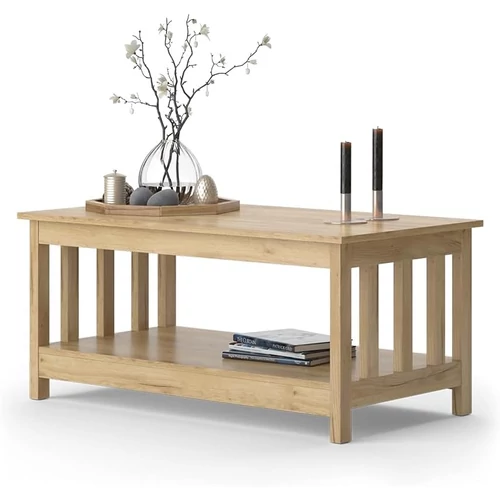 Vicco Oxford dohányzóasztal 100 cm, tölgy