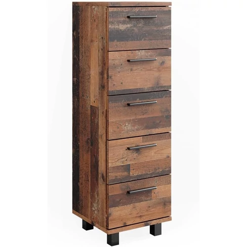Vicco Ilias midi szekrény, old style, 95 cm