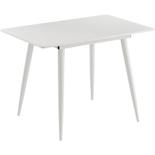 Vicco Beaver kihúzható étkezőasztal, fehér, 80-110 cm