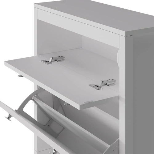 Vicco Aron fehér cipőtároló 60×115 cm – kompakt előszobabútor