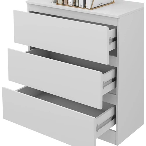 Vicco Calisto komód, 70 cm, fehér