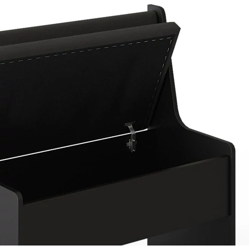 Vicco Roman konyhai pad, 77 cm, fekete