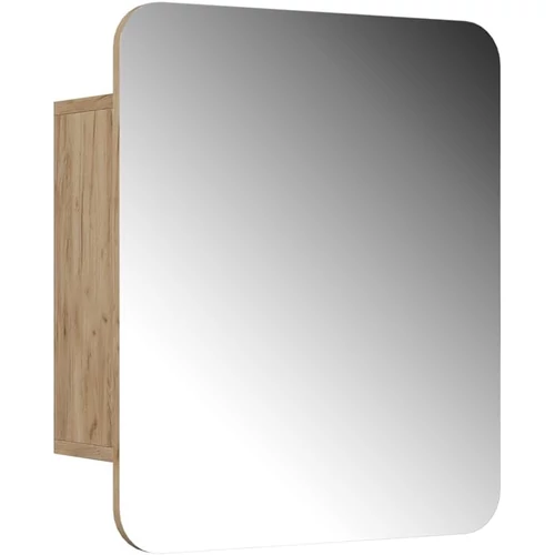 Vicco Zino arany tölgy fürdőszobai tükörszekrény–70×50×14 cm