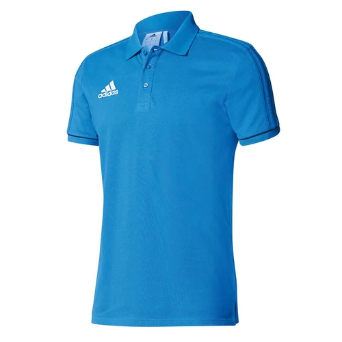 Adidas Tiro 17 férfi galléros póló – kék, S