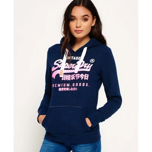 SUPERDRY NŐI KAPUCNIS SZABADIDŐ FELSŐ, PULÓVER, S