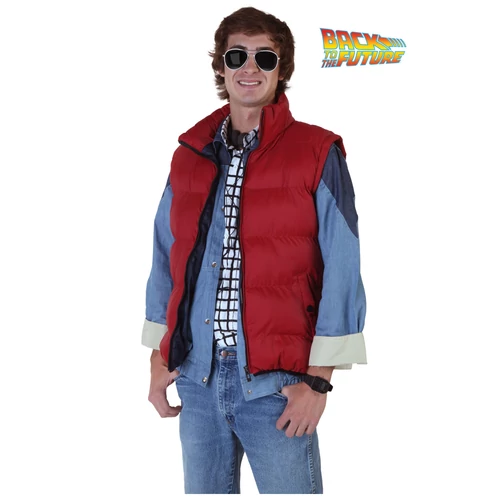 VISSZA A JÖVŐBE MARTY MCFLY JELMEZ, XL-ES