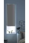 Sötétítő roló 50×160 cm, fúrás nélkül, szürke, fém lánc
