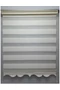 Rakott sávos roló, dupla roló, zebra roló, 95×200 cm, fehér