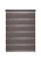 Metablo 60 X 150 cm feszíthető sávos roló, dupla roló, zebra roló, fúrás nélkül, szürke