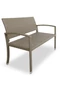 Casaria polyrattan kerti pad, krém, 122 cm